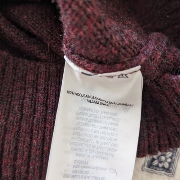 Men's Large Muji Wool Sweater - Picture 2 of 3